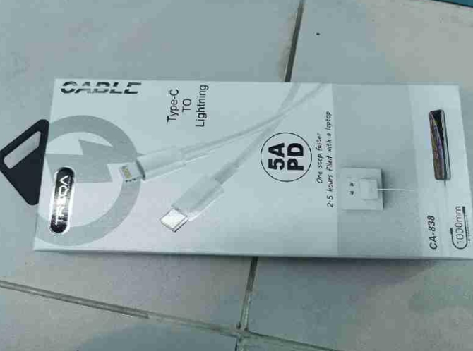 CABLES DE CARGA TIPO C A PHONE CA-838
